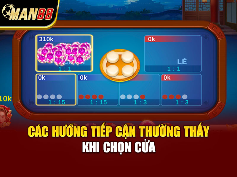 Các hướng tiếp cận thường thấy khi chọn cửa