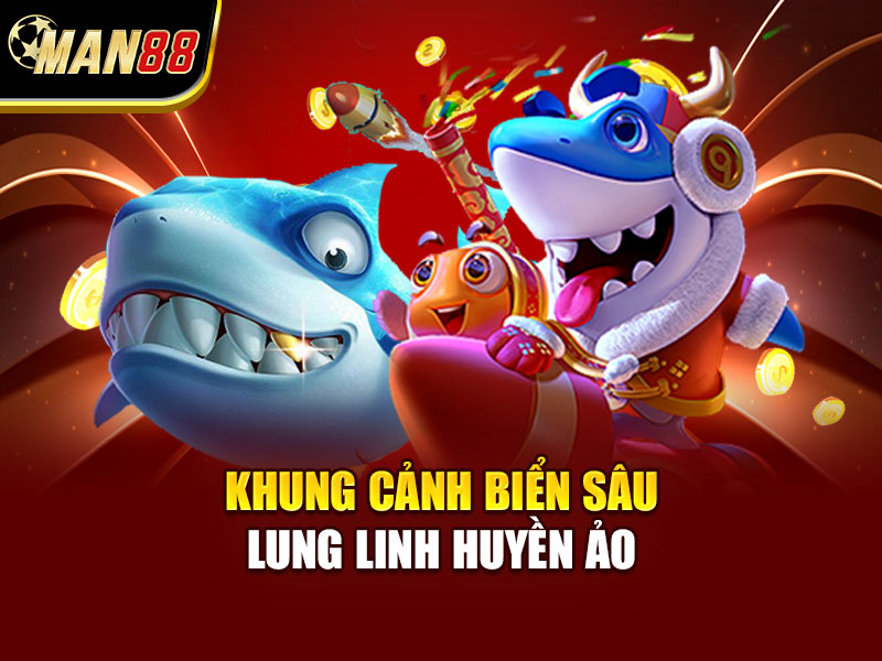 Khung cảnh biển sâu lung linh huyền ảo