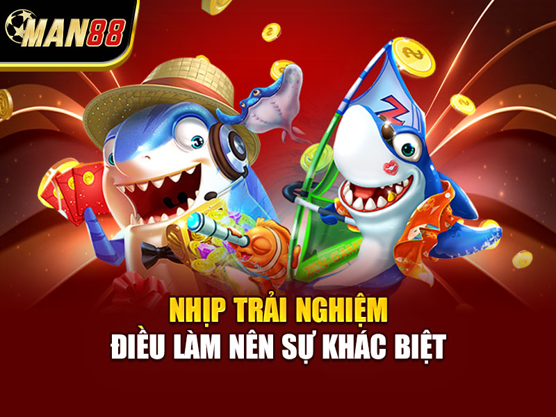 Bắn cá hồng bao – Khi săn cá kết hợp với yếu tố bất ngờ